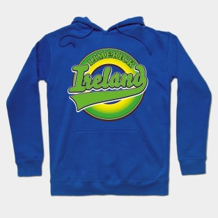 Limerick Ireland retro logo Hoodie